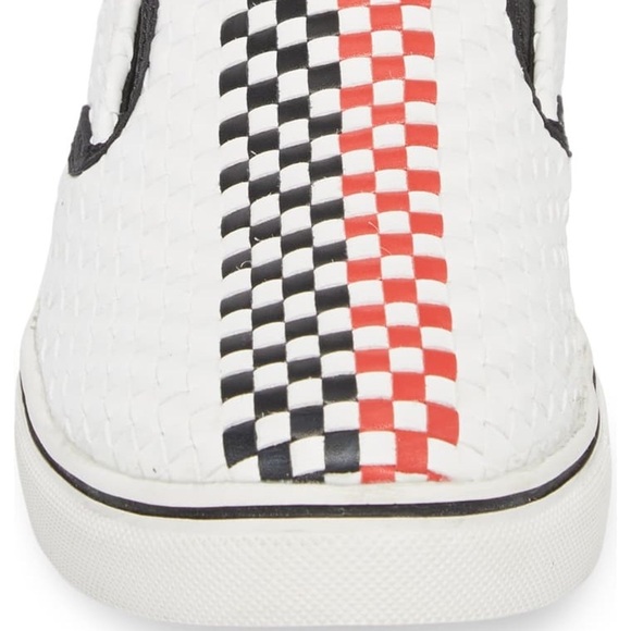 Bernie Mev Checkerboard Slip On Sneaker sz. 10 New - Picture 4 of 11
